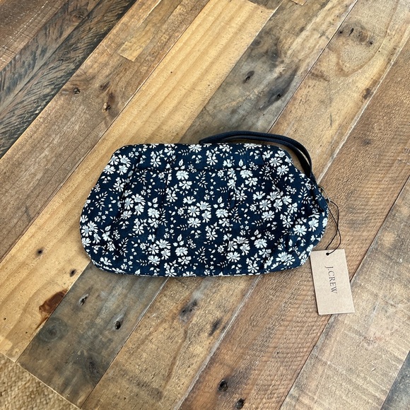 J.Crew Liberty of London floral clutch wristlet - Picture 1 of 5